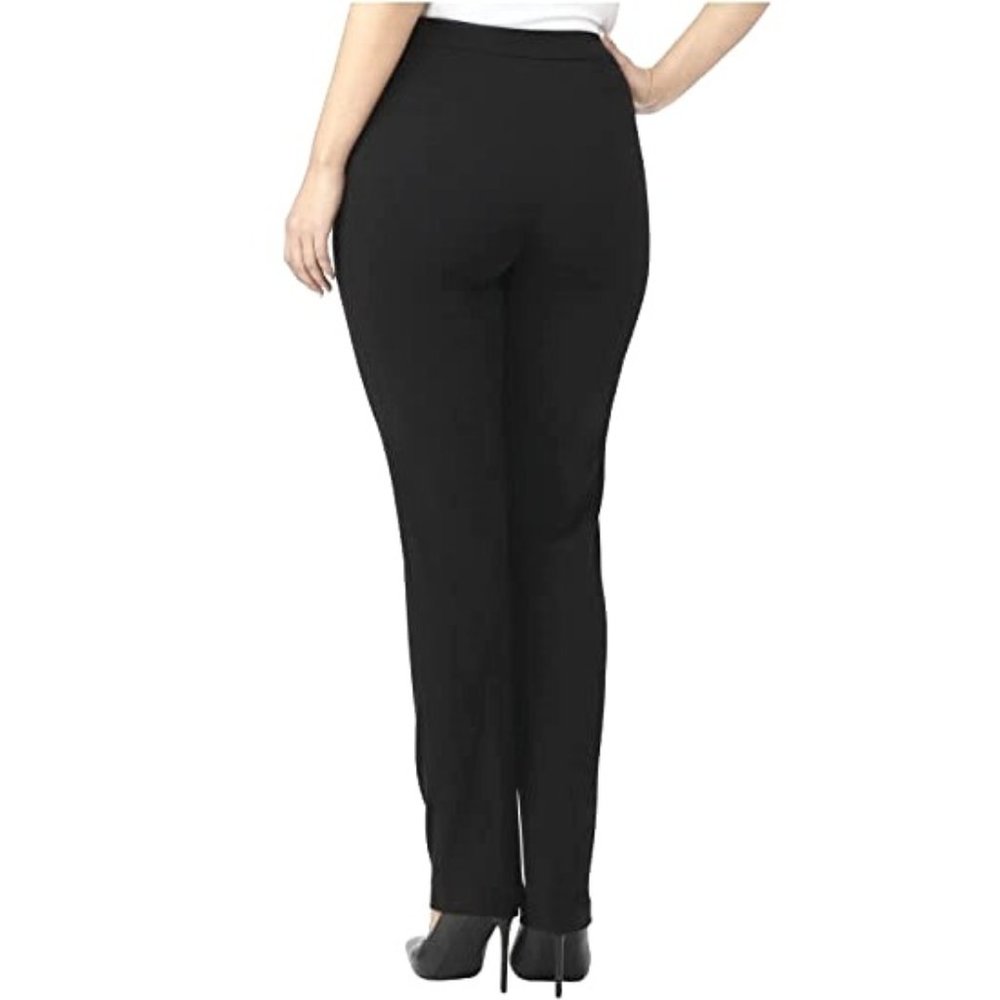 𝟐/$𝟏𝟓 Classic Black Dress Pants - Roz & Ali (US 14) ❧